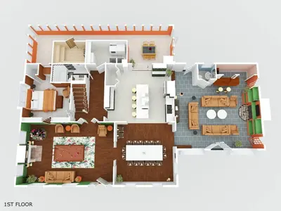 a floor plan of a house at 6000sf Luxe Estate Pond|Tennis|Sauna|Hottub|Movie in East Stroudsburg