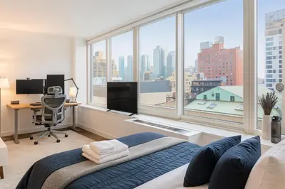 Gallery image of Modern studio in a luxury high rise in the heart of Midtown Manhattan in New York
