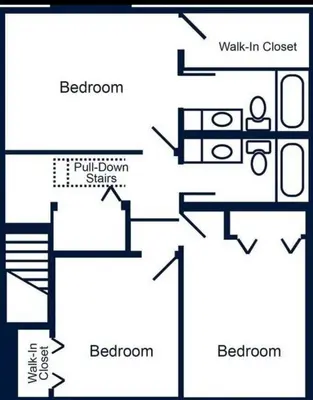 a floor plan of a house at Luxury Townhouse Near West Point in Highland Falls