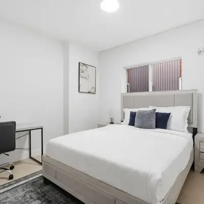 Sleek apartment with modern amenities