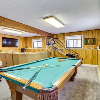 Scenic Views! Clifton Twp Chalet with Fire Pit