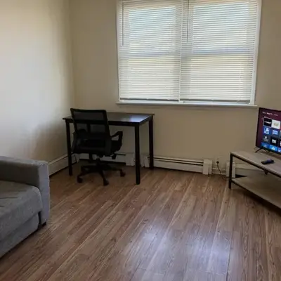 Private one-bedroom and one-bathroom apartment