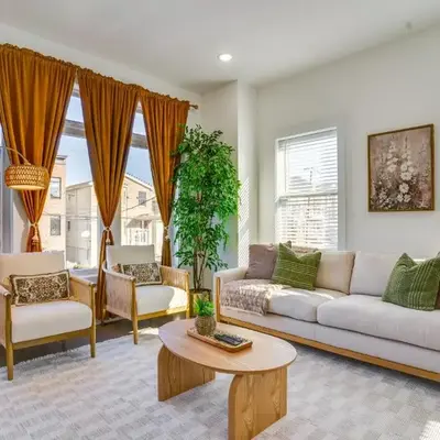 5 Mi to NYC Bright and Chic Jersey City Getaway!