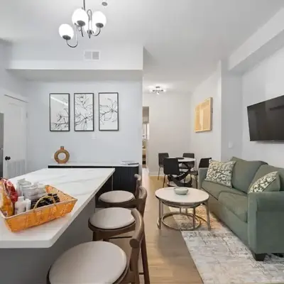 Cozy and Modern 3BR Apartment 5min to PATH to NYC