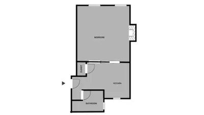 a floor plan of a house at Blueground West Village view nr Hudson River NYC-1933 in New York