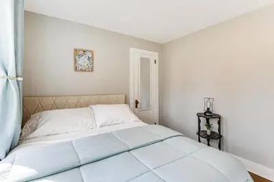 a bedroom with a large white bed in it at Family-Friendly Home, 5 Mi to Roundtop Mtn Resort! in Dillsburg