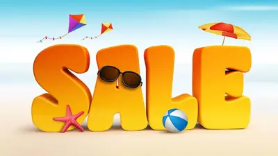 a cartoon word sun with sunglasses and a beach ball at Crowne Plaza Edison by IHG in Edison