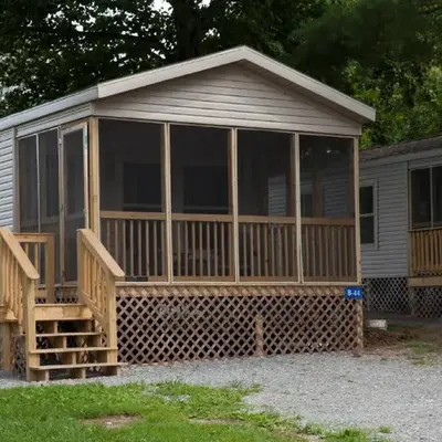 Circle M Camping Resort Screened Park Model