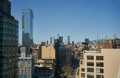a view of a city skyline with tall buildings at ModernHaus SoHo in New York