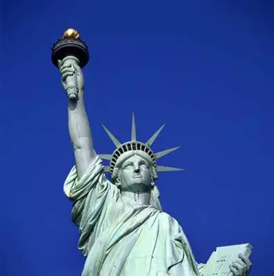 an image of the statue of liberty holding a torch at M Social Hotel New York Downtown in New York