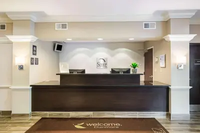 a view of a waiting room at a wellness clinic at Sleep Inn & Suites Dunmore in Dunmore