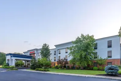 an image of the front of a hotel at Hampton Inn Harriman Woodbury in Central Valley