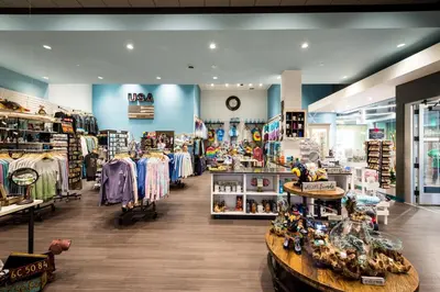 a store with a lot of items on display at The Kartrite Resort and Indoor Waterpark in Monticello
