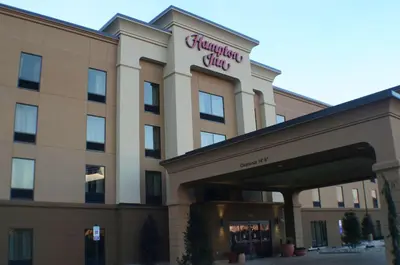 a rendering of the front of a hotel at Hampton Inn Limerick in Limerick