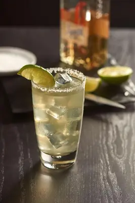 a drink with a lime on a table at Hyatt Place New York/Midtown-South in New York