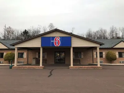 a building with a walmart sign on the front at Motel 6-Bloomsburg, PA in Bloomsburg