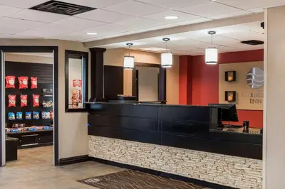 a cashiers counter in a store with a cash register at Comfort Inn - Pocono Mountains in White Haven