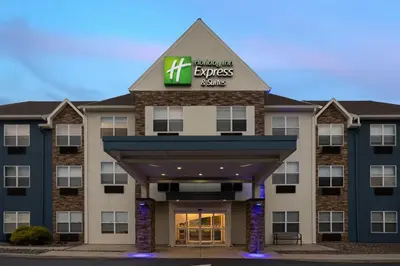 a rendering of the front of a hotel at Holiday Inn Express & Suites Wyomissing by IHG in West Reading