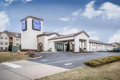 a building with a sign for a star inn at Sleep Inn Cinnaminson - Philadelphia East in Cinnaminson