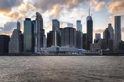 a view of a city from the water at Gild Hall, A Thompson Hotel, by Hyatt in New York