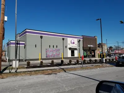 a building on the side of a street at 500 Estates LLC in Irvington