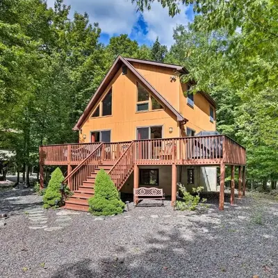 Mountain Cabin with Deck Near Year-Round Recreation!