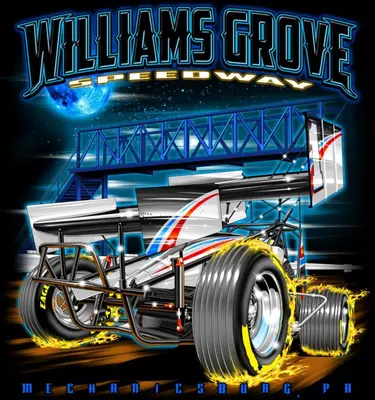 a poster for the williams grove formula one car at Comfort Inn Mechanicsburg - Harrisburg South in Mechanicsburg