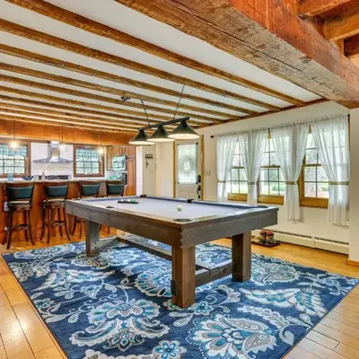 Game Room and Yard Greentown Home Near State Park