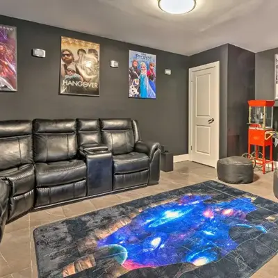 Modern East Stroudsburg Home with Pool and Fire Pit