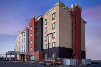 a rendering of a building at Fairfield Inn & Suites by Marriott New York Staten Island in Staten Island