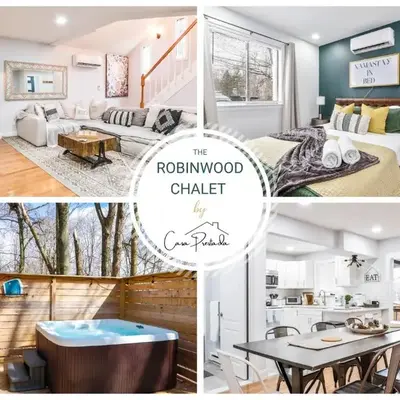 Beautiful Mount Pocono Chalet with Hot Tub!!
