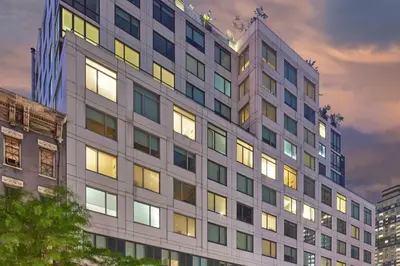 a rendering of a building with many windows at Truss Hotel Times Square in New York