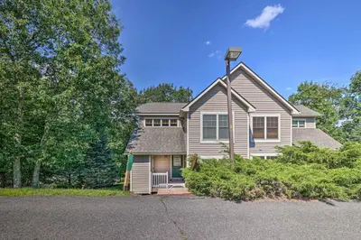 a house with a solarium on top of it at Tannersville Townhome, Near Camelback Mtn! in Tannersville