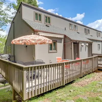 Community Indoor Pool Tannersville Townhome