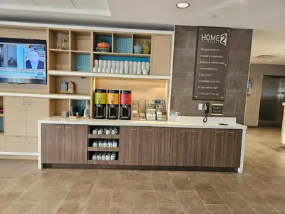a store with a counter in a store at Home2 Suites By Hilton Allentown Bethlehem Airport in Bethlehem