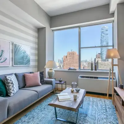 Tribeca 1BR w Gym Doorman Valet NYC-51