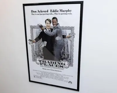 a picture of a framed poster of the trending place at Thena Hotel - Ground Floor 1 Bedroom Suite in Philadelphia
