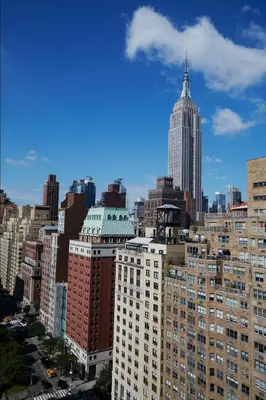 a view of a city skyline with tall buildings at The Prince Kitano New York in New York