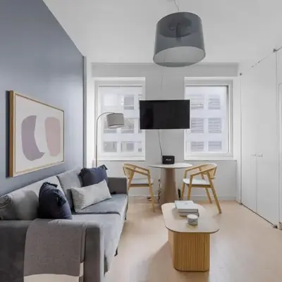 Midtown 1br w doorman gym wd nr Rock Center NYC-1127